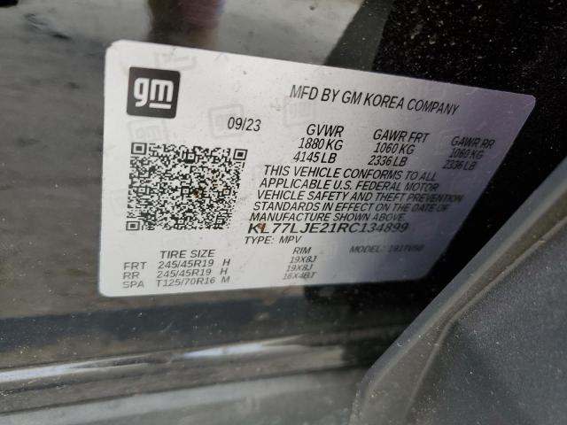 2024 CHEVROLET TRAX 2RS - KL77LJE21RC134899