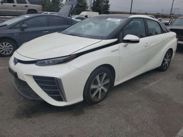 TOYOTA MIRAI 2017 white sedan 4d hydrogen fuel cell JTDBVRBD8HA003619 photo #1