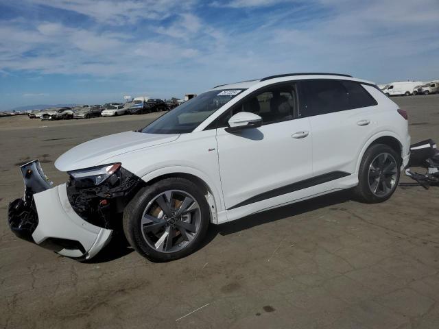 AUDI Q4 E-TRON 2024 white  electric WA1LUBFZXRP058862 photo #1