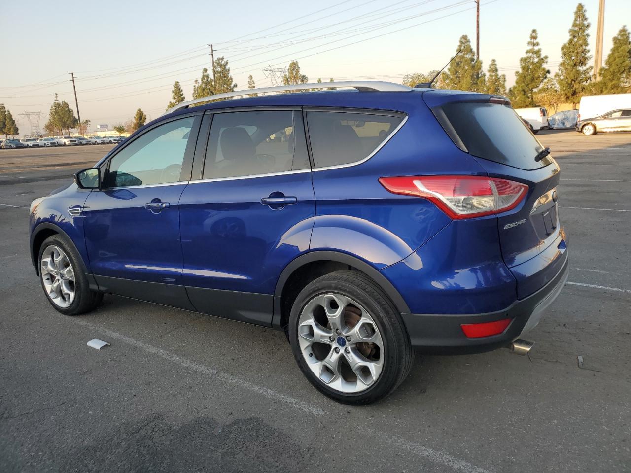 Lot #3050577094 2014 FORD ESCAPE TIT