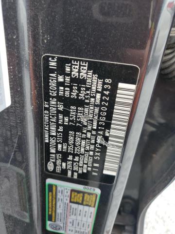 2016 KIA SORENTO EX - 5XYPH4A13GG022438