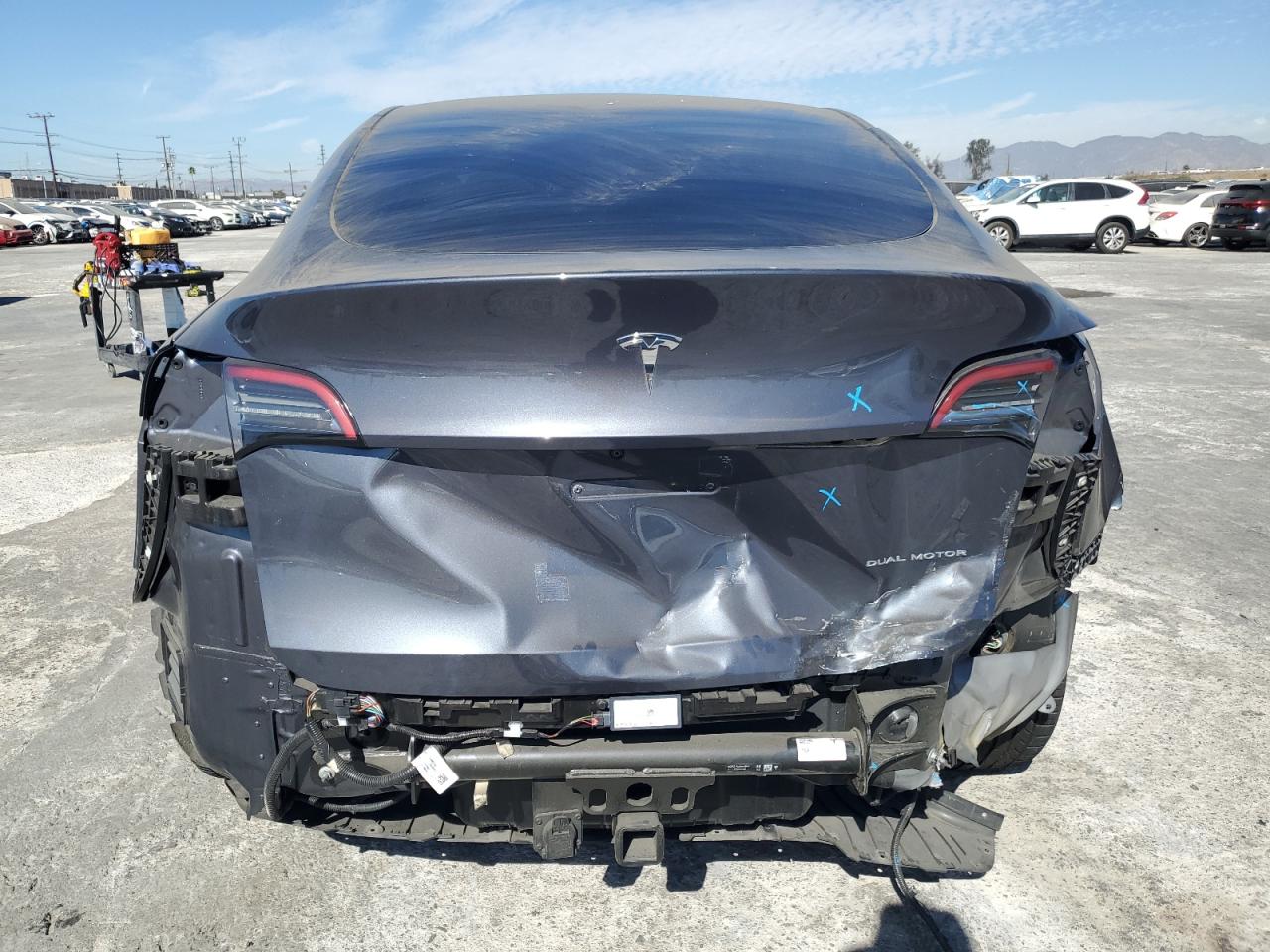 Lot #2991736979 2021 TESLA MODEL Y