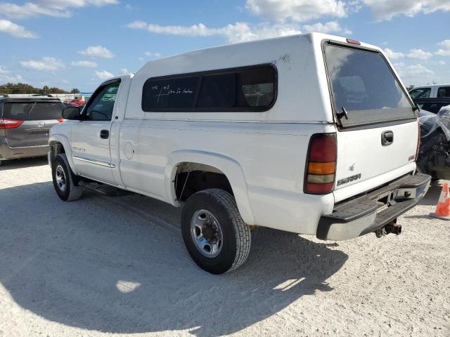 GMC SIERRA C25 2006 white pickup gas 1GTHC24U46E100066 photo #3