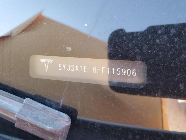 2015 TESLA MODEL S - 5YJSA1E18FF115906