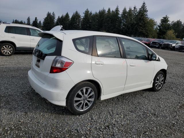 HONDA FIT SPORT 2013 white  gas JHMGE8H5XDC068078 photo #4