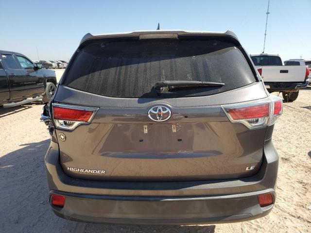 2016 TOYOTA HIGHLANDER - 5TDZKRFH3GS122023