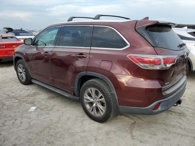 VIN 5TDKKRFH7ES022120 2014 Toyota Highlander, Xle no.2