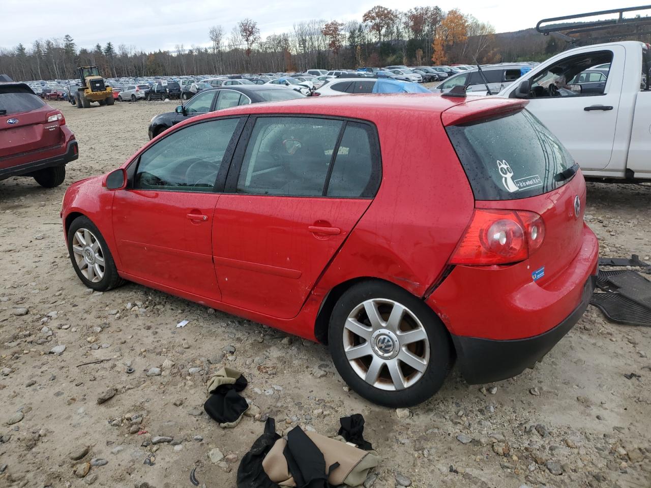 Lot #2962593905 2008 VOLKSWAGEN RABBIT