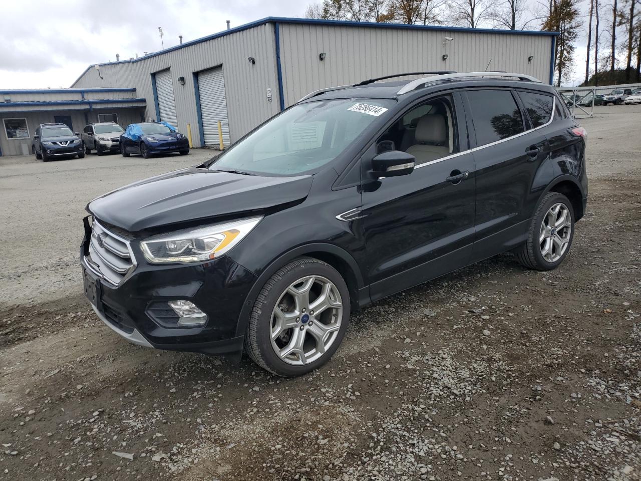 Lot #2986928844 2017 FORD ESCAPE TIT