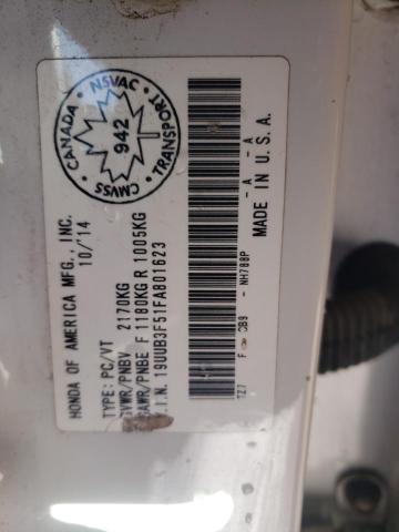 2015 ACURA TLX TECH - 19UUB3F51FA801623