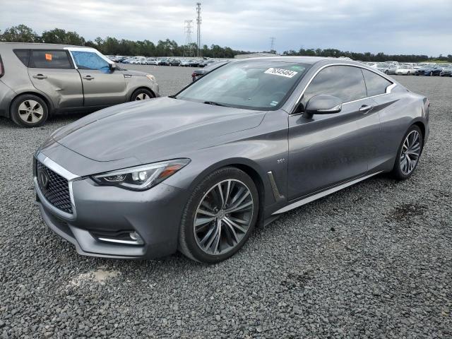 INFINITI Q60 PURE 2019 gray  gas JN1EV7EK3KM231029 photo #1