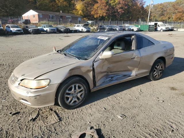 HONDA ACCORD EX 2001 gold  gas 1HGCG225X1A031217 photo #1