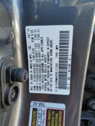 VIN 5J6RM4H53EL111385 2014 Honda CR-V, EX no.13