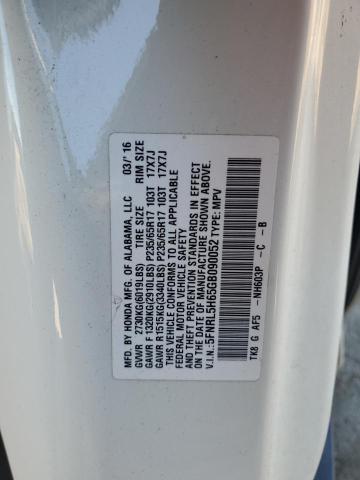 2016 HONDA ODYSSEY EX - 5FNRL5H65GB090052