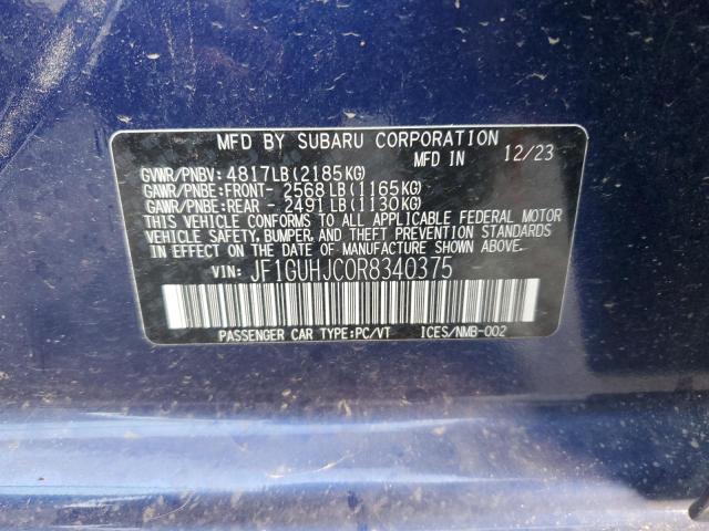 2024 SUBARU IMPREZA RS - JF1GUHJC0R8340375