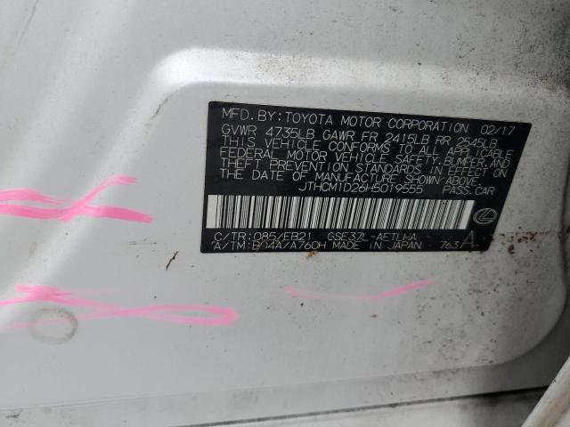 2017 LEXUS IS 300 - JTHCM1D26H5019555