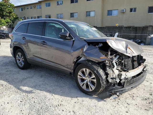 VIN 5TDKKRFH0FS044994 2015 Toyota Highlander, Xle no.4