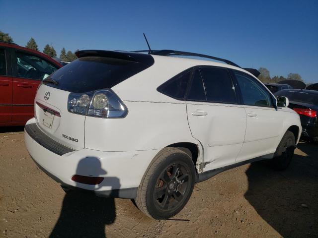 LEXUS RX 330 2005 white  gas 2T2HA31U65C082490 photo #4