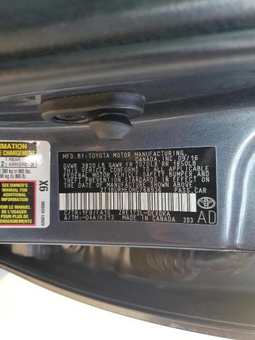 2017 TOYOTA COROLLA L - 2T1BURHE0HC768936