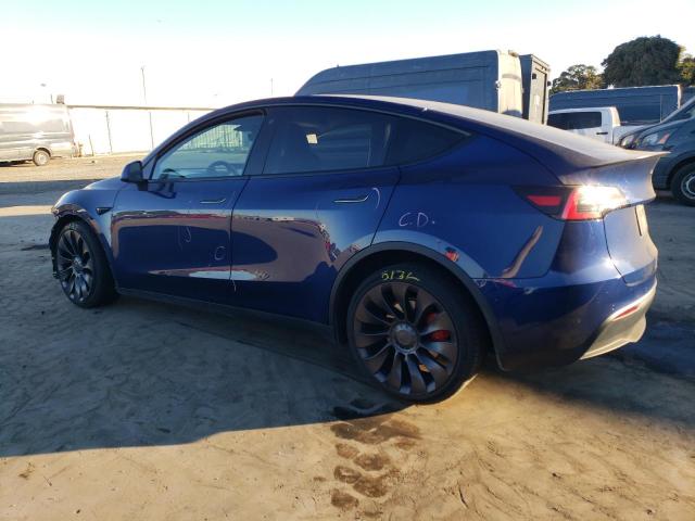 VIN 7SAYGDEF7NF405710 2022 TESLA MODEL Y no.2