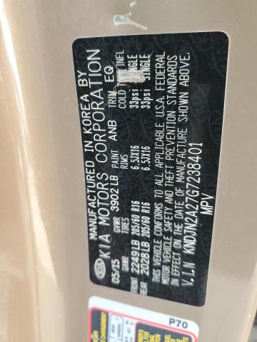 2016 KIA SOUL - KNDJN2A27G7238401