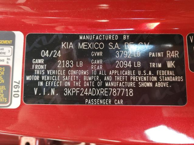 2024 KIA FORTE LX - 3KPF24ADXRE787718
