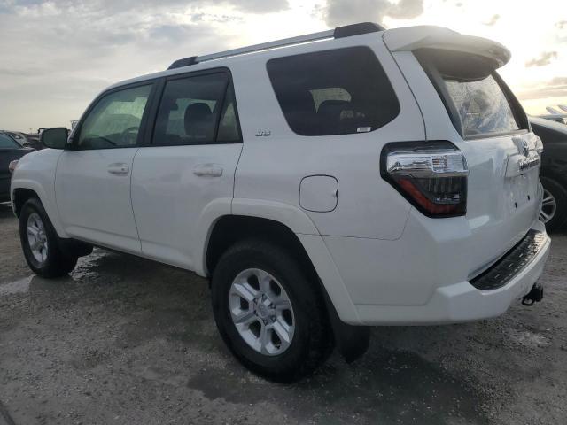 TOYOTA 4RUNNER SR 2023 white  gas JTEEU5JR2P5290464 photo #3