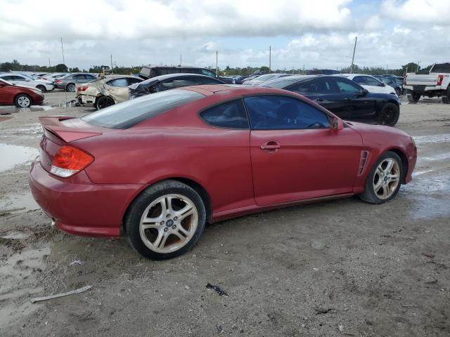 HYUNDAI TIBURON GT 2005 red coupe gas KMHHN65F85U164628 photo #4