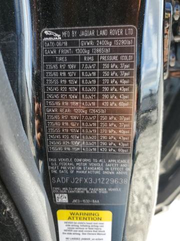 2018 JAGUAR E-PACE S SADFJ2FX3J1Z29638