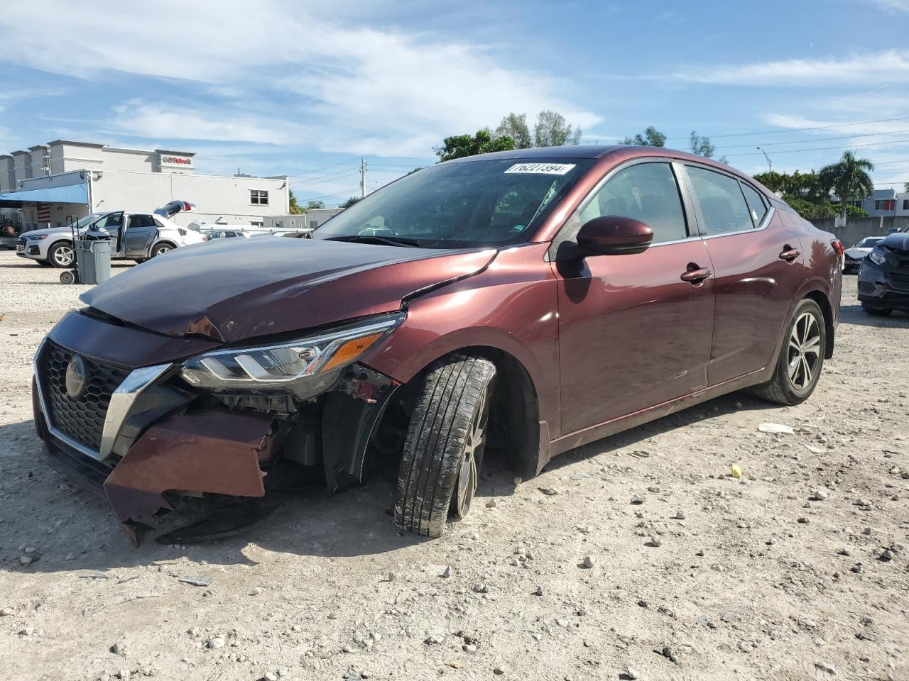 Lot #2971536707 2020 NISSAN SENTRA SV