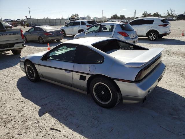 PONTIAC FIERO GT 1986 silver  gas 1G2PG9799GP261135 photo #3