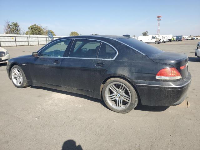 BMW 760 LI 2004 black sedan 4d gas WBAGN83514DK11208 photo #3