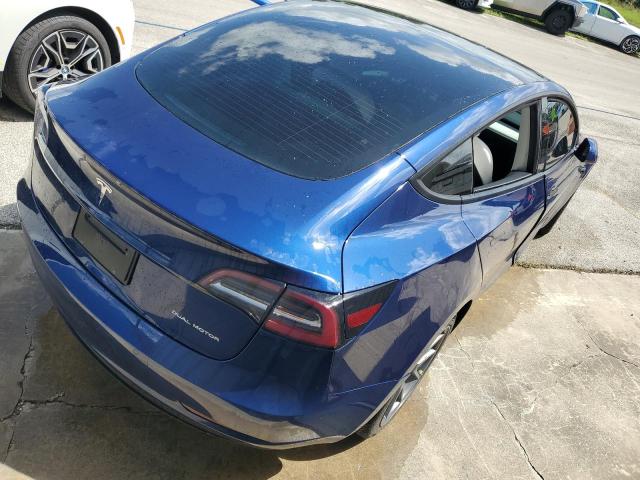 VIN 5YJ3E1EB3NF268340 2022 TESLA MODEL 3 no.3