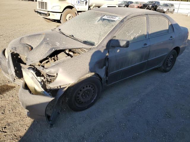 TOYOTA COROLLA CE 2006 gray  gas 1NXBR32E76Z742904 photo #1