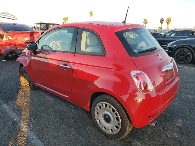 FIAT 500 POP 2015 red  gas 3C3CFFARXFT757273 photo #3