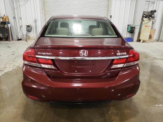 VIN 19XFB2F94DE021503 2013 Honda Civic, Exl no.6