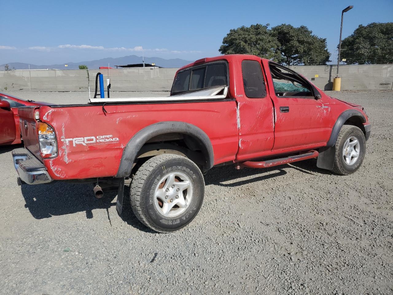 TOYOTA TACOMA XTR 2004 red  gas 5TEWN72N34Z427014 photo #4