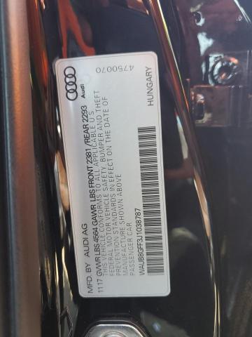 2018 AUDI A3 PREMIUM - WAUB8GFF3J1038787