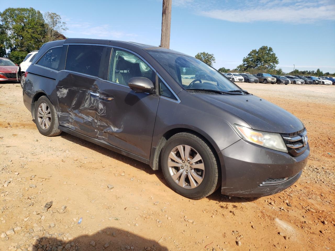 Lot #2952625168 2014 HONDA ODYSSEY EX