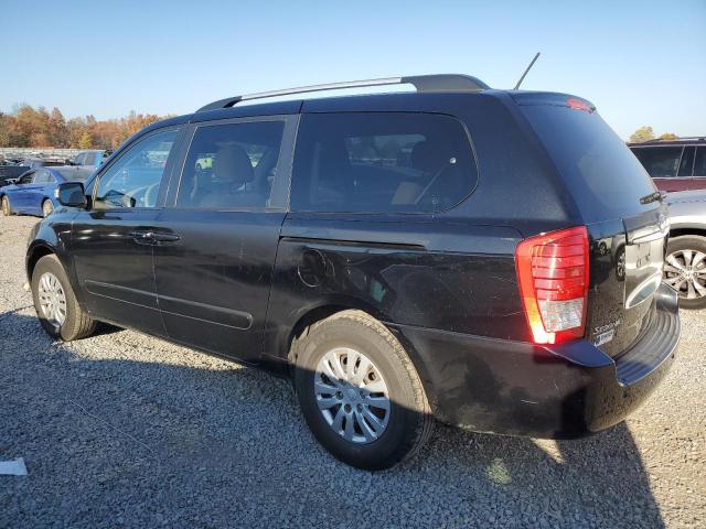 KIA SEDONA LX 2012 black  gas KNDMG4C77C6479841 photo #3