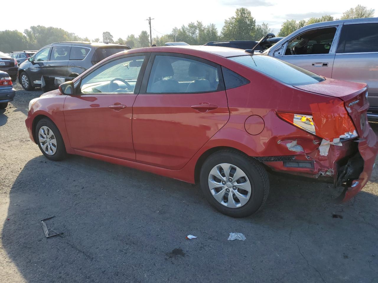 Lot #2986888750 2017 HYUNDAI ACCENT SE