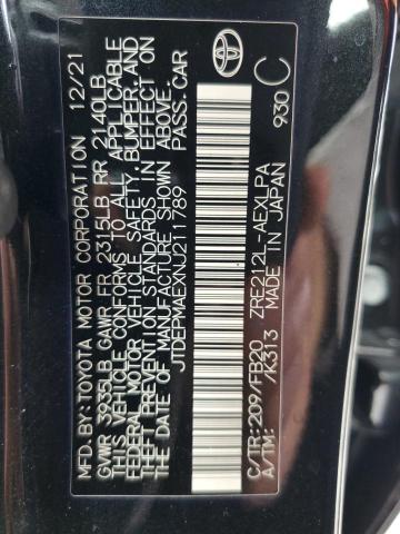2022 TOYOTA COROLLA LE - JTDEPMAEXNJ211789