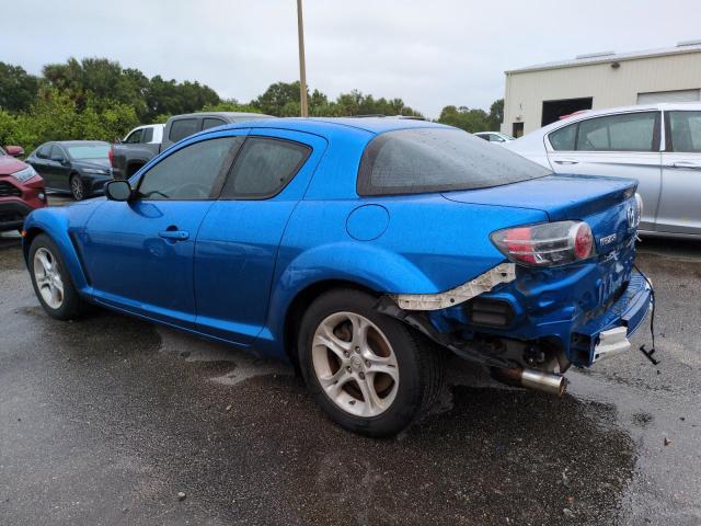 MAZDA RX8 2004 blue  gas JM1FE17N240112484 photo #3