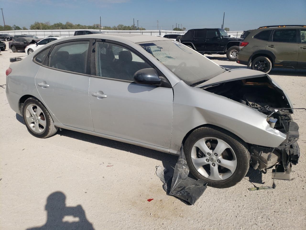 Lot #2960321847 2009 HYUNDAI ELANTRA GL