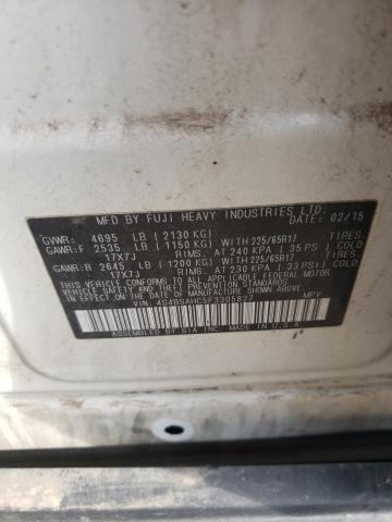 2015 SUBARU OUTBACK 2. - 4S4BSAHC5F3305827