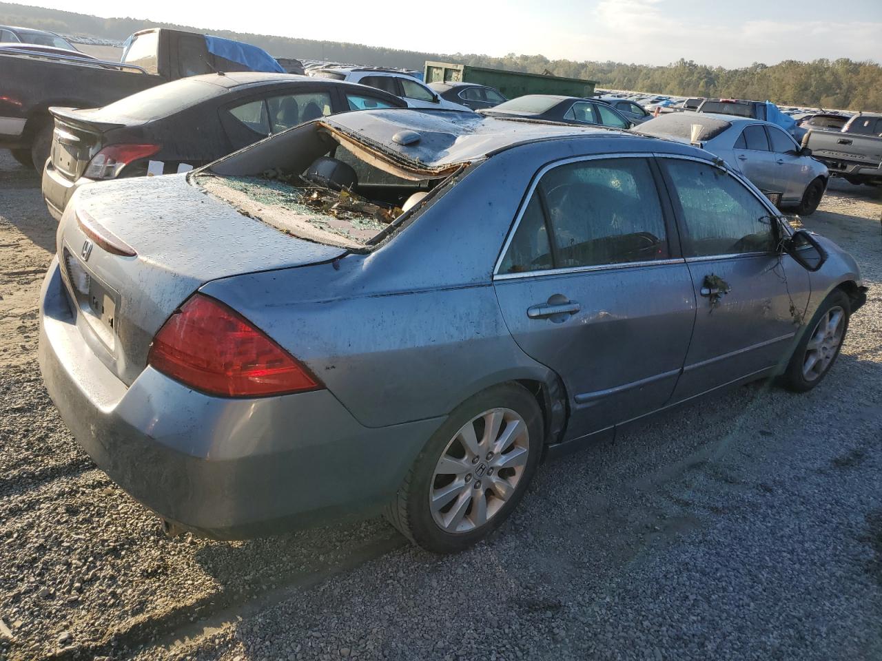 Lot #2973392600 2007 HONDA ACCORD EX