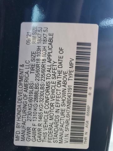 2022 HONDA ODYSSEY EX - 5FNRL6H7XNB043191