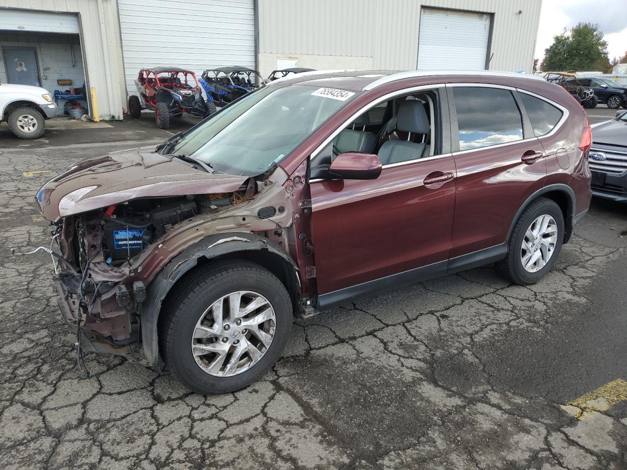 Lot #2921774513 2016 HONDA CR-V EXL