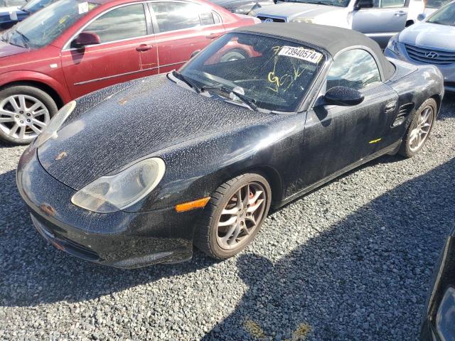 PORSCHE BOXSTER S 2004 black  gas WP0CB29874U660773 photo #1