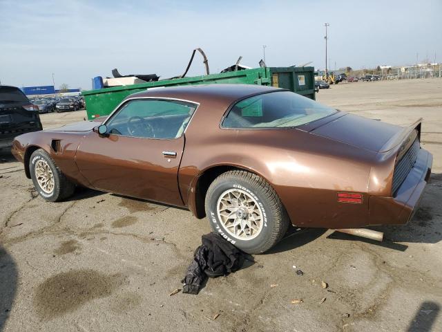 PONTIAC FIREBIRD 1979 brown   2W87K9N184050 photo #3